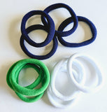 Nylon super stretch hairties