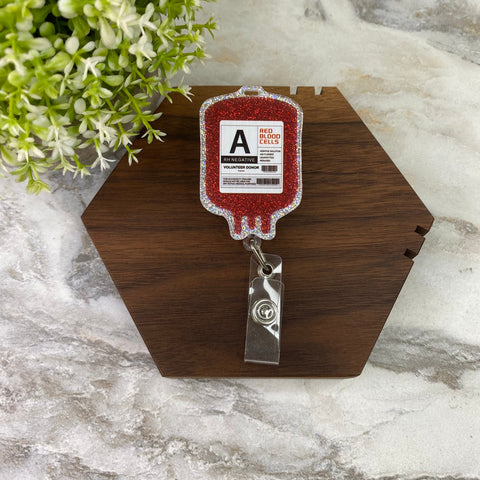 Badge Holder - Blood Drive