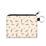 Mini Pouch - Dragonfly Cream Green