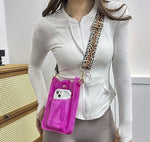 Ava - Colorful Clear, Slim Crossbody & Phone Bag - PREORDER