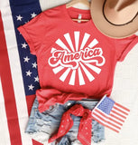 America Graphic T (S - 3XL)