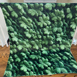 Blanket - St. Patrick’s Day - Crochet Dark Green Clovers