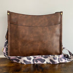 Aubree Crossbody Purse - Brown