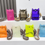 Ava - Colorful Clear, Slim Crossbody & Phone Bag - PREORDER