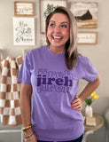 jireh short sleeve | violet