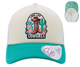 Foam Trucker Hat Cowgirl Style