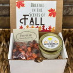 Fall Gift Boxes with Candle and Potpourri - Oily BlendsFall Gift Boxes with Candle and Potpourri