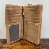 Wallet - Rectangle Soft Faux Leather