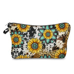 Pouch & Mini Backpack Set - Turquoise Sunflower