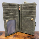 Wallet - Rectangle Soft Faux Leather