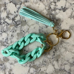 Keychain - Link Bracelet with Tassel