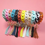 Keychain - Link Bracelet with Tassel