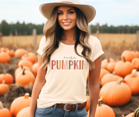 Hello Pumpkin Graphic T (S - 3XL)