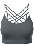 Seamless Triple Criss-cross Bralette