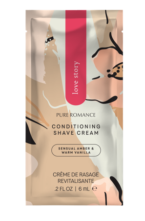 Conditioning shave cream Foil Pack - Love Story